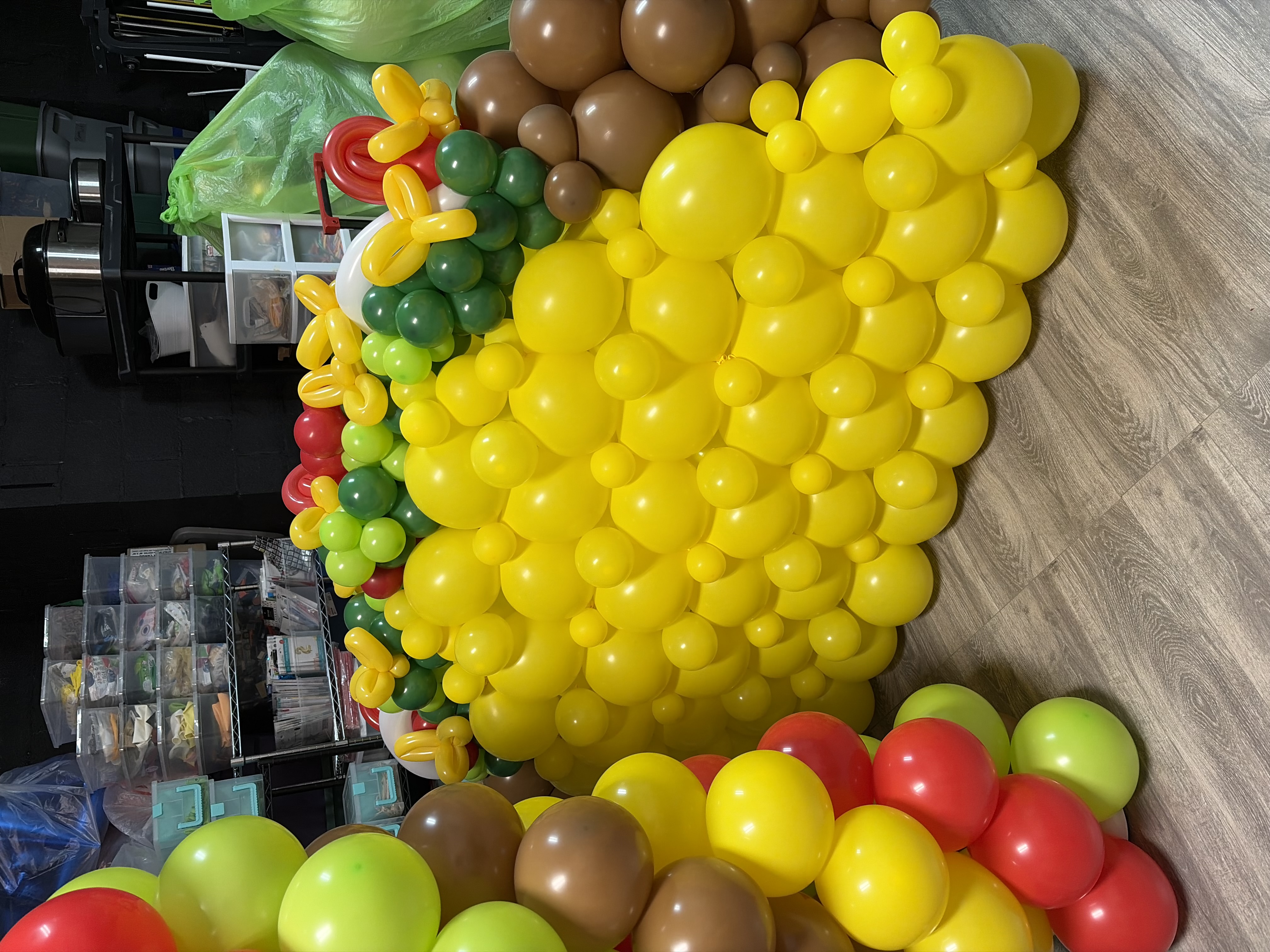 Taco balloon sculpture